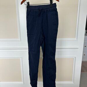 J.Crew Crewcuts Boy's Navy Elastic Wasitband Cotton Pants Size 16